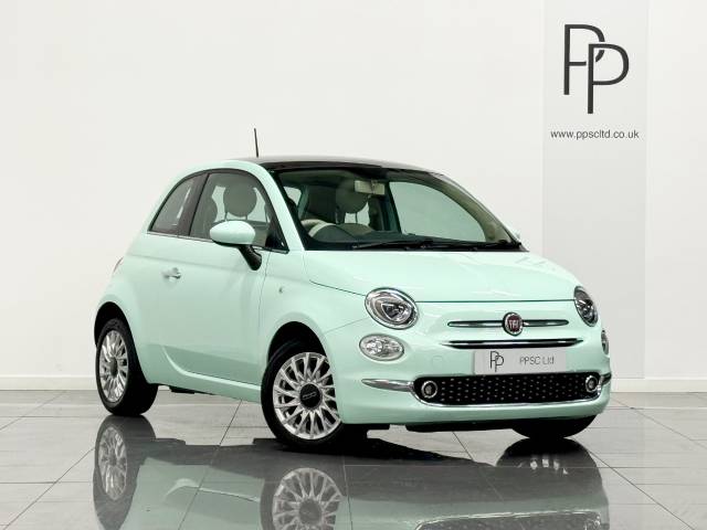 Fiat 500 1.2 Lounge 3dr Hatchback Petrol Green