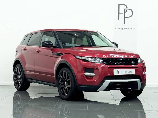 Land Rover Range Rover Evoque 2.2 SD4 Dynamic 5dr Auto [9] [Lux Pack] Estate Diesel Red