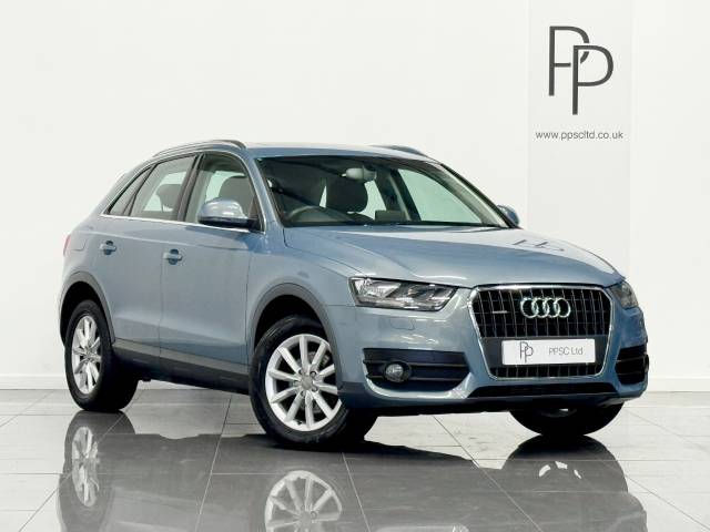 Audi Q3 2.0 TDI [177] Quattro SE 5dr S Tronic Estate Diesel Ice Blue Metallic