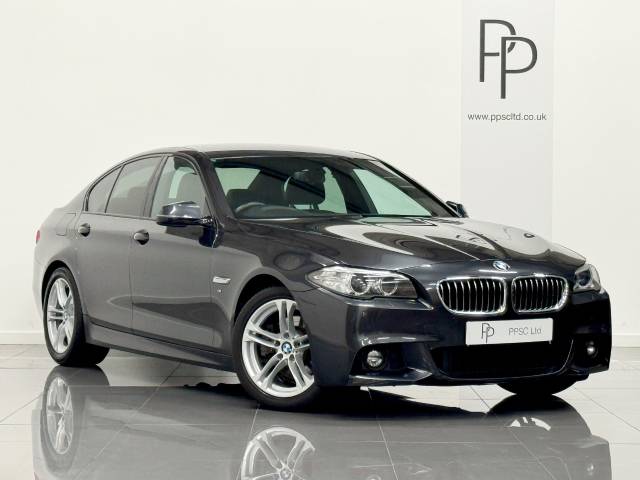 BMW 5 Series 2.0 520d [190] M Sport 4dr Step Auto Saloon Diesel Grey