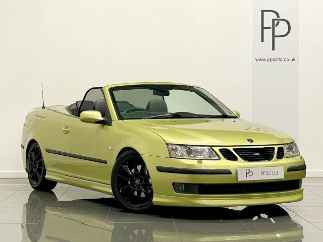 Saab 9-3 2.8T Aero 2dr Convertible Petrol Yellow