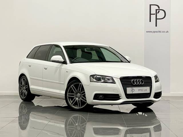 Audi A3 2.0 TDI Black Edition 5dr Hatchback Diesel White