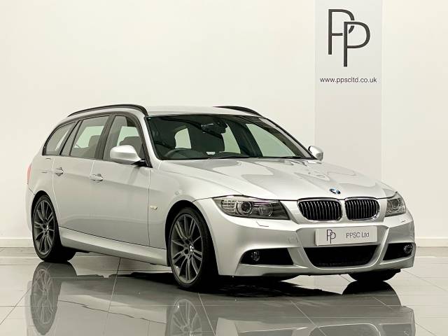 BMW 3 Series 3.0 325d [204] M Sport 5dr Step Auto Estate Diesel Titanium Silver