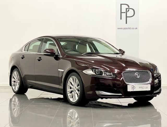 Jaguar XF 2.2d Premium Luxury 4dr Auto Saloon Diesel Metallic Aubergine Red