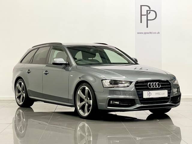 Audi A4 2.0 TDI 143 Black Edition 5dr Multitronic Estate Diesel Metallic Grey