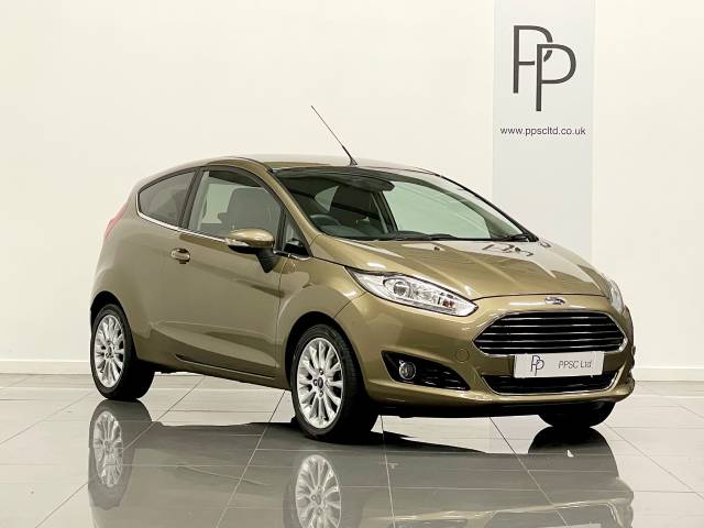 Ford Fiesta 1.6 TDCi Titanium X 3dr Hatchback Diesel Bronze