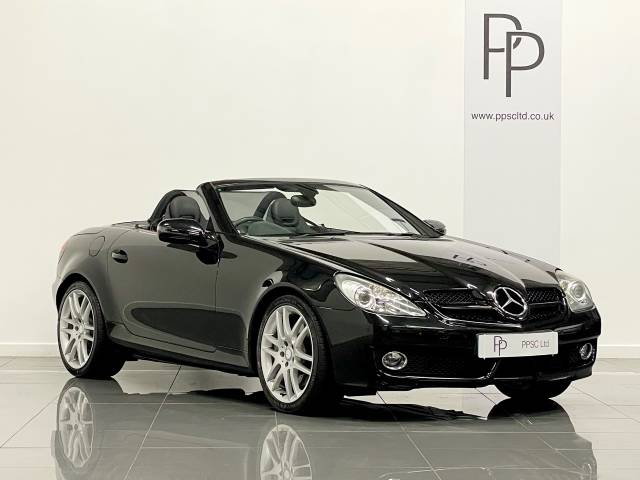 Mercedes-Benz SLK 1.8 SLK 200K 2dr Tip Auto Convertible Petrol Metallic Black