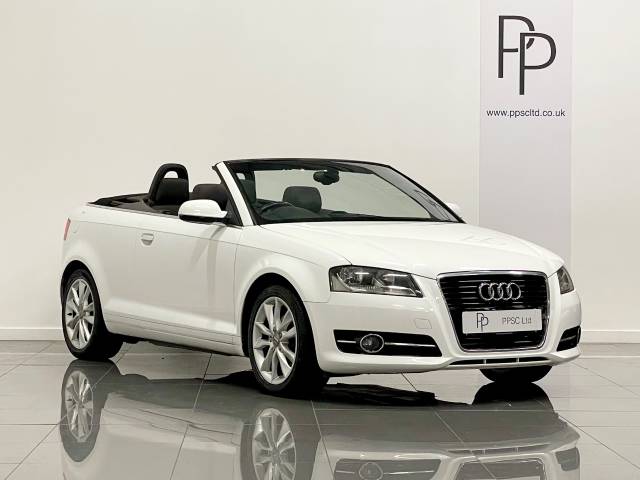 Audi A3 1.2 T FSI Sport 2dr [Start Stop] Convertible Petrol White