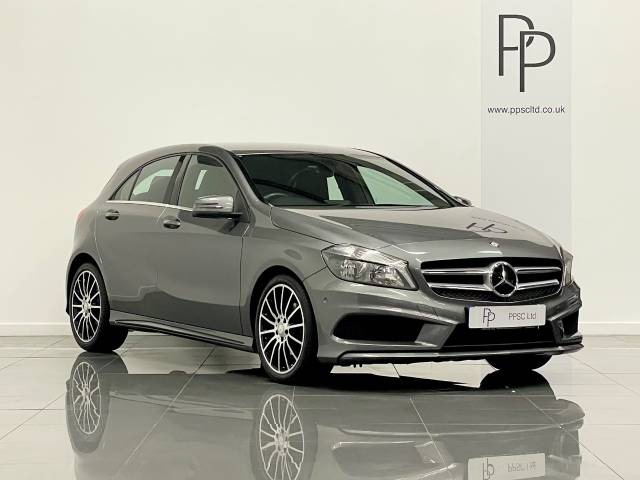 Mercedes-Benz A Class 1.5 A180 CDI BlueEFFICIENCY AMG Sport 5dr Hatchback Diesel Metallic Grey