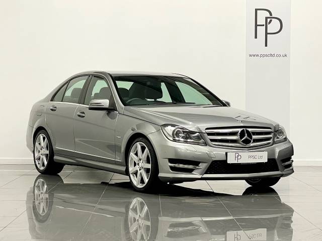 Mercedes-Benz C Class 1.8 C180 BlueEFFICIENCY Sport 4dr Saloon Petrol Metallic Grey