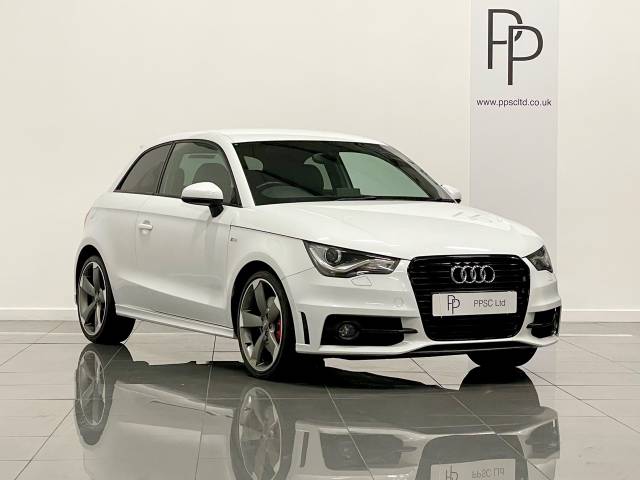 Audi A1 2.0 TDI Black Edition 3dr Hatchback Diesel Pearlised White