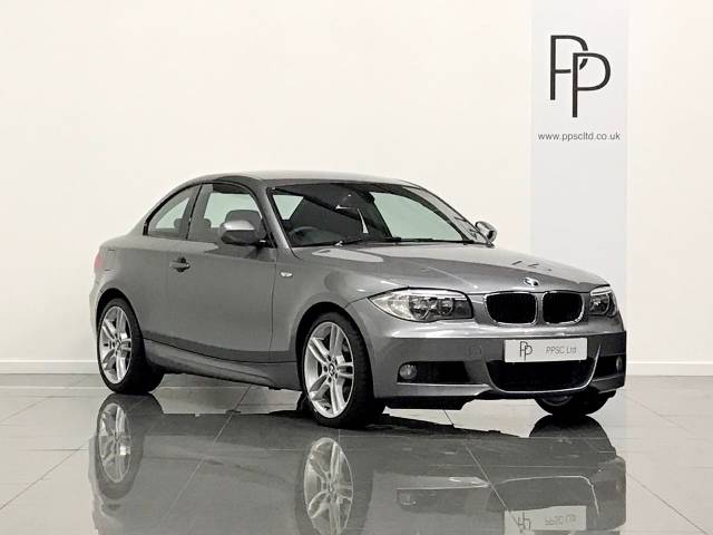 BMW 1 Series 3.0 125i M Sport 2dr Step Auto Coupe Petrol Metallic Grey