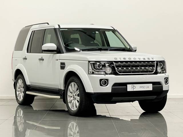 Land Rover Discovery 3.0 SDV6 Graphite 5dr Auto Graphite Edition Estate Diesel Pearlised Yulong White