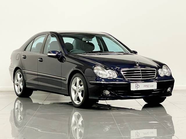 Mercedes-Benz C Class 1.8 C200K Avantgarde SE 4dr Auto Saloon Petrol Metallic Carbon Blue