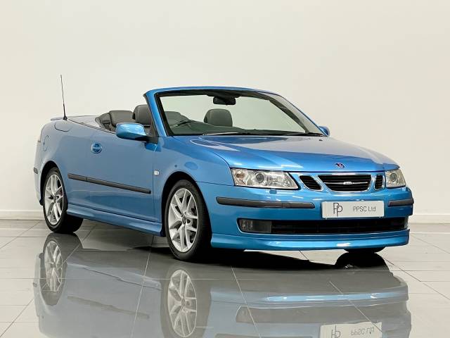 Saab 9-3 2.0T Aero 2dr Convertible Petrol Metallic Electric Blue