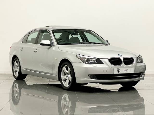 BMW 5 Series 2.0 520d SE 4dr Step Auto [177] Saloon Diesel Titanium Silver