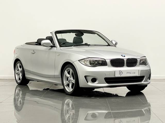 BMW 1 Series 2.0 118d Exclusive Edition 2dr Convertible Diesel Titanium Silver