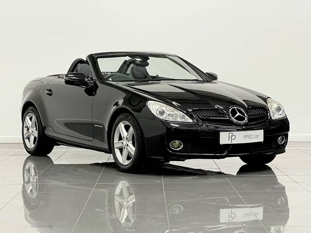 Mercedes-Benz SLK 1.8 SLK 200K 2dr Tip Auto Convertible Petrol Metallic Black