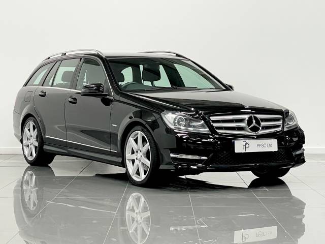 Mercedes-Benz C Class 2.1 C220 CDI BlueEFFICIENCY Sport Edition 125 5dr Auto Estate Diesel Metallic Black