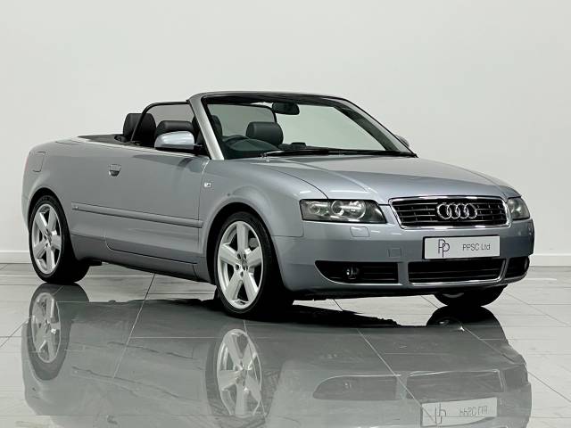 Audi A4 1.8T S Line 2dr Convertible Petrol Avus Silver