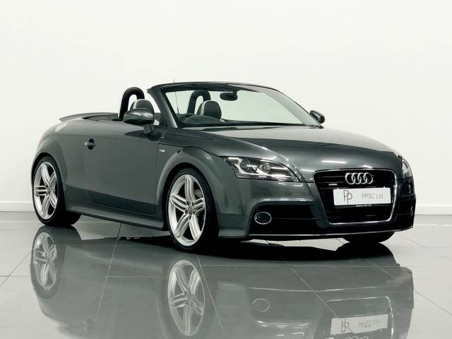 Audi TT 2.0 TDI Quattro S Line 2dr [2011] Convertible Diesel Daytona Metallic Grey ( Lz7S )