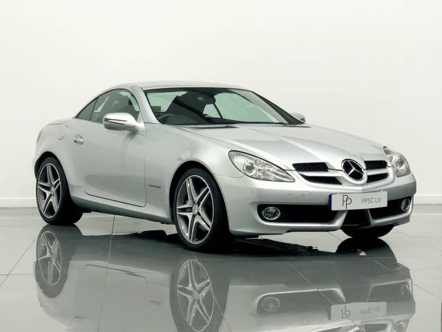 Mercedes-Benz SLK 1.8 SLK 200K 2dr Tip Auto Convertible Petrol Iridium Silver