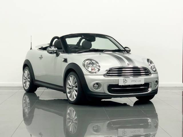 Mini Roadster 1.6 Cooper 2dr Convertible Petrol Metallic White Silver