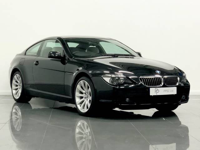 BMW 6 Series 4.8 650i Sport 2dr Auto Coupe Petrol Black