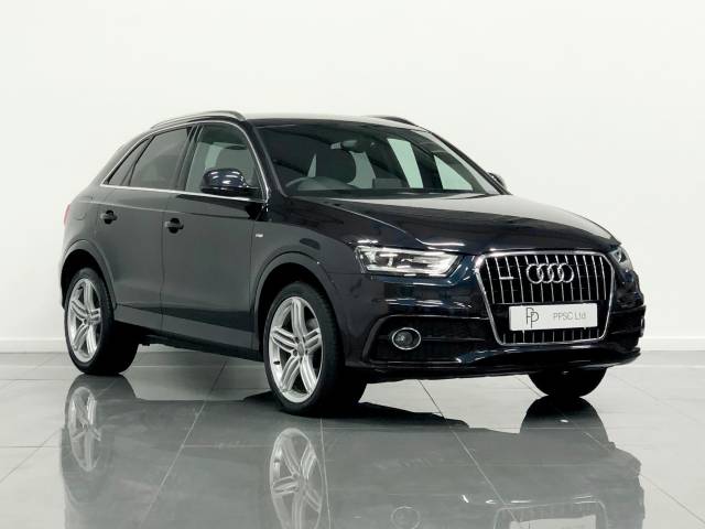 Audi Q3 2.0 TDI [177] Quattro S Line 5dr S Tronic Estate Diesel Cobalt Mettalic Blue