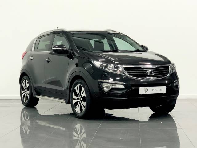 Kia Sportage 2.0 CRDi KX-3 5dr [Sat Nav] Estate Diesel Black