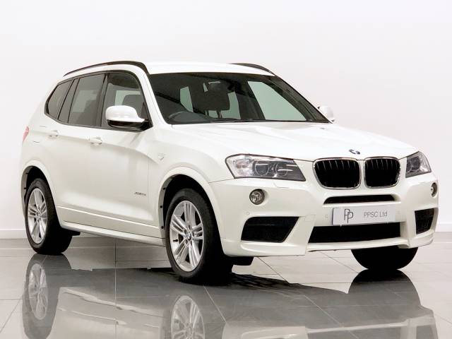 BMW X3 2.0 xDrive20d M Sport 5dr Step Auto Estate Diesel White