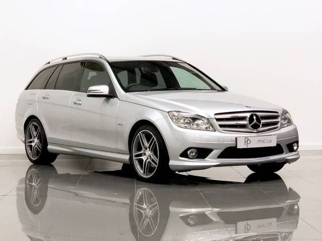 Mercedes-Benz C Class 2.1 C250 CDI BlueEFFICIENCY Sport 5dr Auto Estate Diesel Iridium Silver