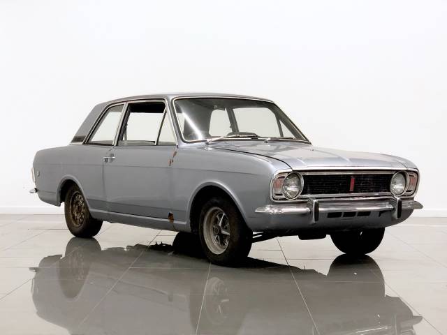 Ford Cortina 1.5 1500 GT Coupe Petrol Metallic Grey