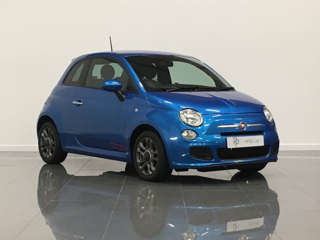 Fiat 500 1.2 S 3dr Hatchback Petrol Electronica Metallic Blue