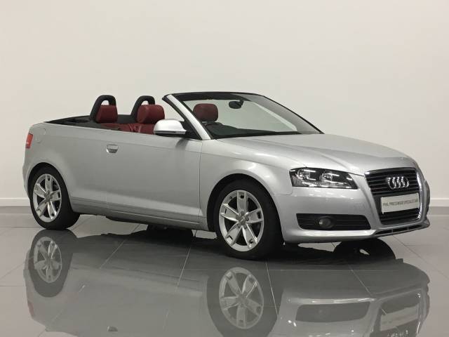 Audi A3 2.0 TDI Sport 2dr Convertible Diesel Silver