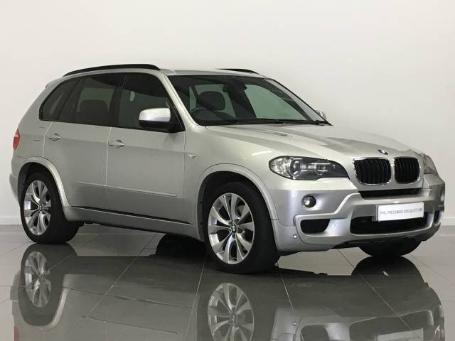 BMW X5 3.0d M Sport 5dr Auto Estate Diesel Titanium Silver