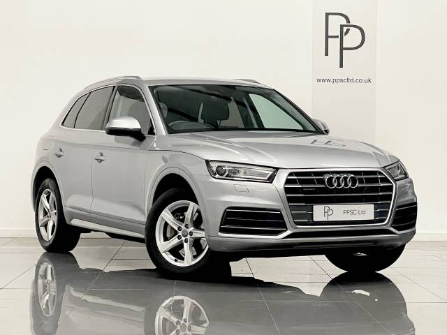 Audi Q5 2.0 TDI Quattro Sport 5dr S Tronic Estate Diesel Silver