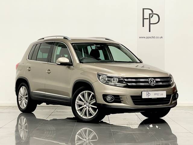 Volkswagen Tiguan 2.0 TDi BlueMotion Tech Match Edition 150 5dr 2WD Estate Diesel Beige