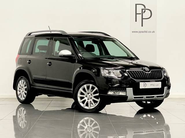 Skoda Yeti Outdoor 2.0 TDI CR [140] Elegance 4x4 5dr Hatchback Diesel Black