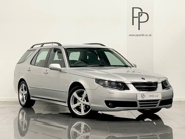 Saab 9-5 1.9TiD Vector Sport 5dr Auto Estate Diesel Silver