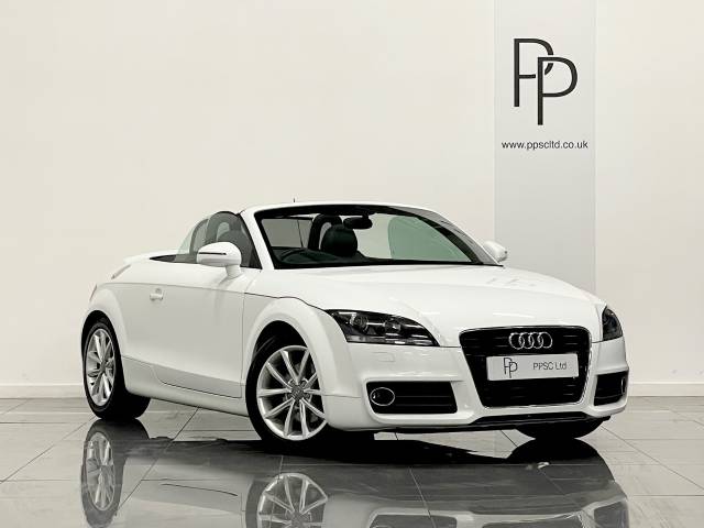 Audi TT 1.8T FSI Sport 2dr [2011] Convertible Petrol White