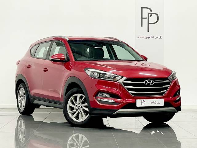 Hyundai Tucson 1.7 CRDi Blue Drive SE Nav 5dr 2WD Estate Diesel Red