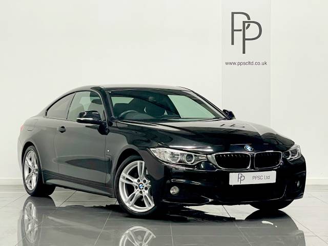 BMW 4 Series 2.0 430i M Sport 2dr [Professional Media] Coupe Petrol Black