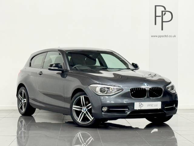 BMW 1 Series 2.0 118d Sport 3dr Hatchback Diesel Grey