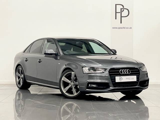 Audi A4 2.0 TDI 177 Black Edition 4dr Multitronic Saloon Diesel Grey