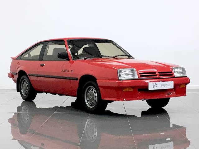 Opel Manta 1.8 GT Hatchback Petrol Camelian Red