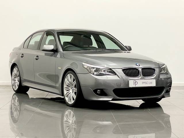 BMW 5 Series 3.0 525d M Sport 4dr Step Auto Saloon Diesel Metallic Grey