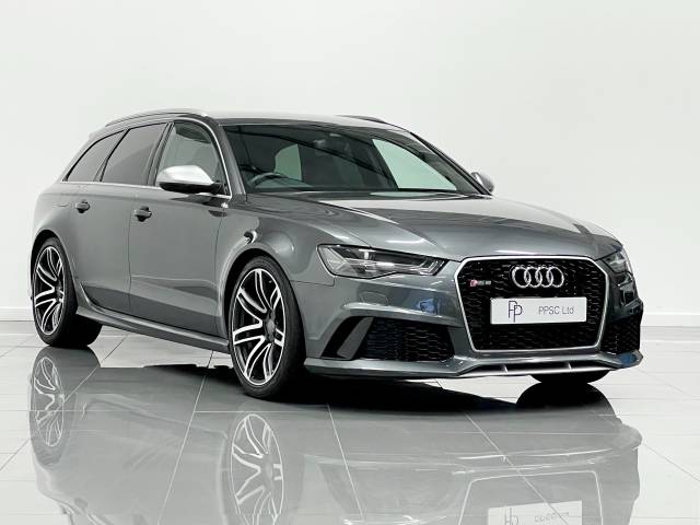 Audi RS6 4.0T FSI Quattro RS 6 5dr Tip Auto Estate Petrol Metallic Grey