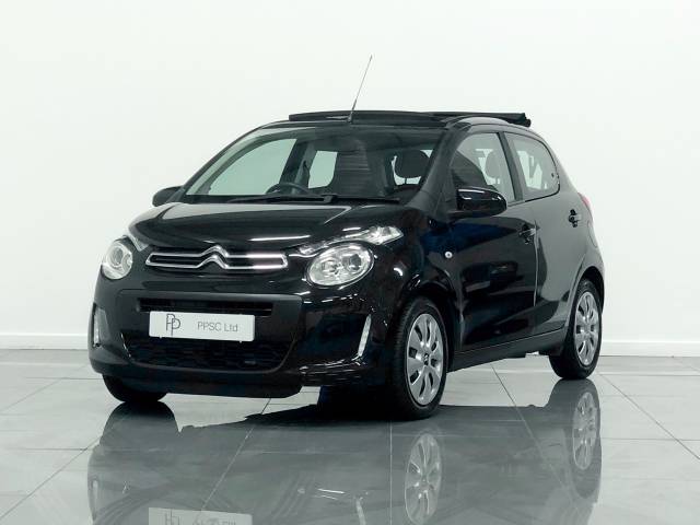 Citroen C1 1.2 PureTech Feel 5dr Convertible Hatchback Petrol Black