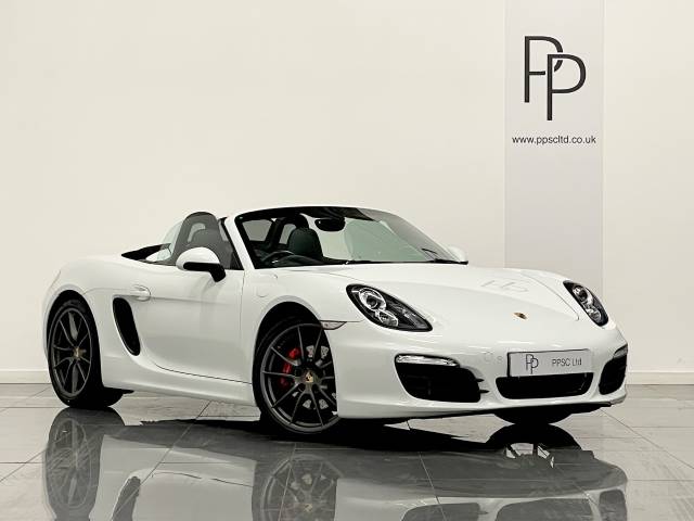 Porsche Boxster 3.4 S 2dr PDK Convertible Petrol White